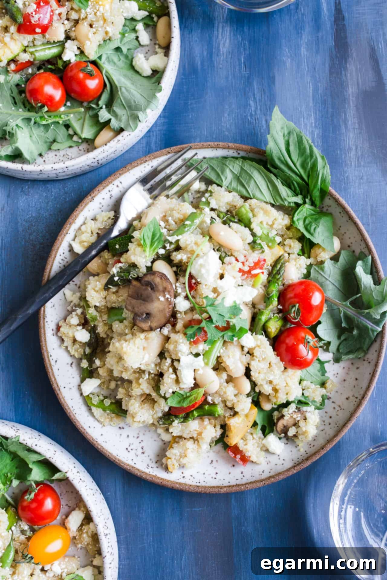 Customizable Grilled Vegetable Quinoa Salad