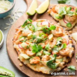 Zesty Banh Mi Shrimp Flatbread 8 Shrimp Banh Mi Flatbread Pizza