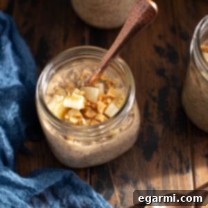 Overnight Peanut Butter Banana Bread Oatmeal 7 Peanut Butter Banana Bread Overnight Oats