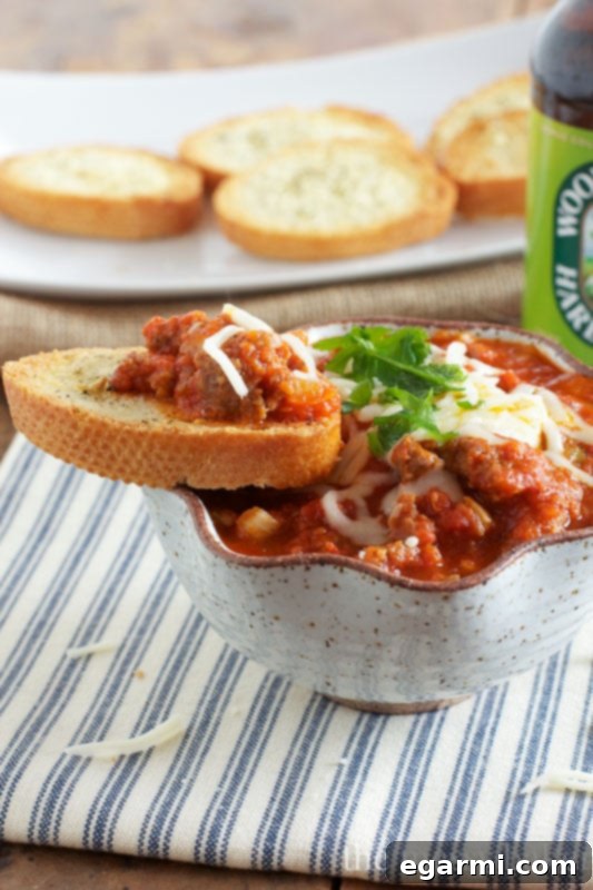 Gameday Slow Cooker Pizza Dip with Golden Garlic Bread 6 Garlic Bread Dippers for Pizza Dip Perfection