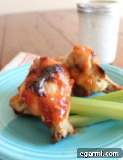 Sweet Heat BBQ Wings displayed on a plate