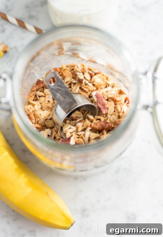 Cozy Day In with Homemade Granola
