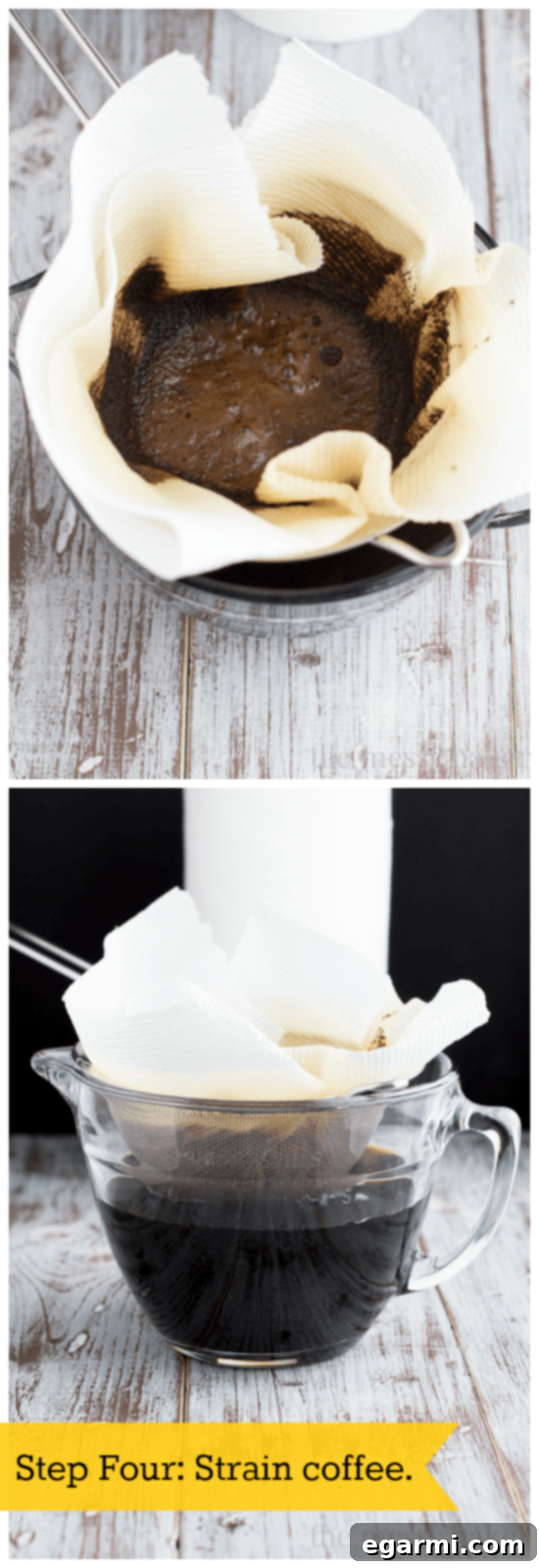 Scott Brand Towels for Effective Cold Brew Straining
