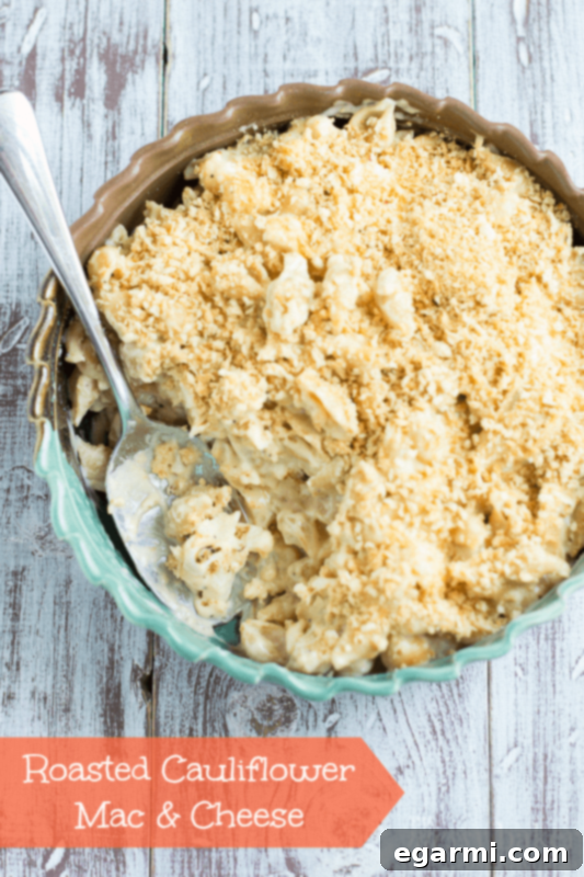 Delicious Roasted Cauliflower Mac & Cheese Recipe