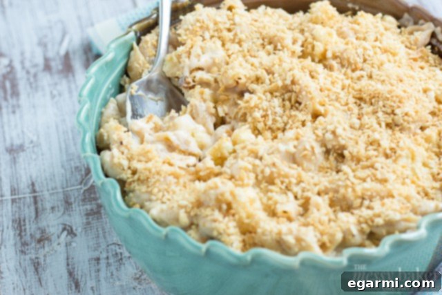 Roasted cauliflower florets for mac and cheese