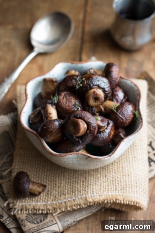 Summer Grilling: Tender Grilled Mushrooms with Sweet Merlot Glaze