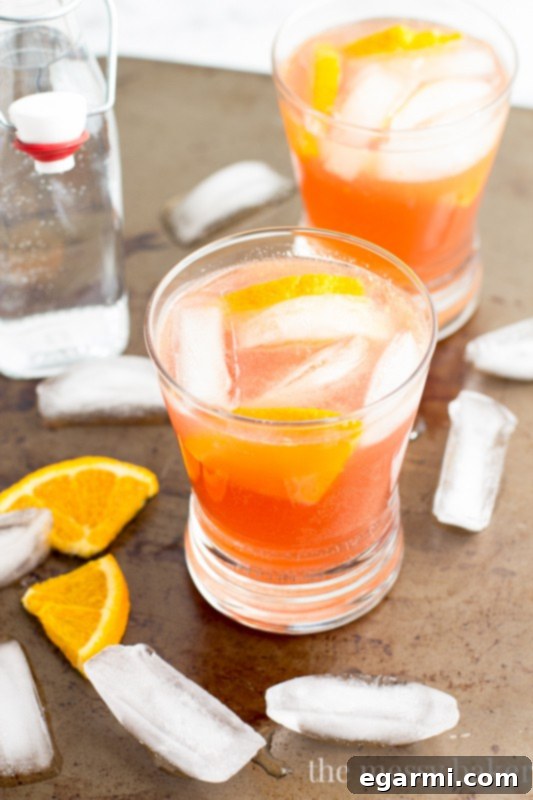 How to Make Cranberry Orange Spritzer with Vanilla Vodka