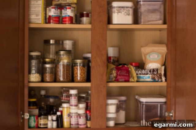 Pantry Organization with Oxo POP Containers & The Container Store | www.themessybakerblog.com