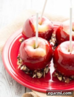 Recipe Image for Red Moscato Candied Apples