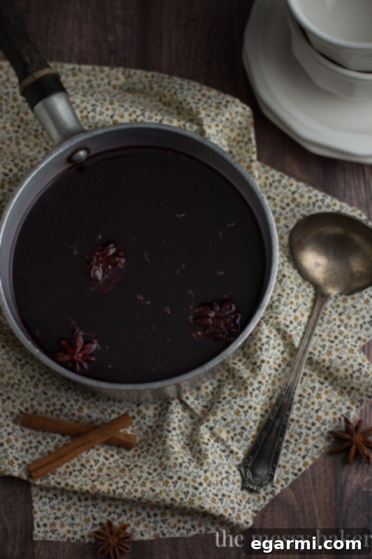 Cozy Pomegranate Mulled Wine for Sunday Supper 5 Pomegranate Mulled Wine | Ingredients for mulled wine ready for preparation