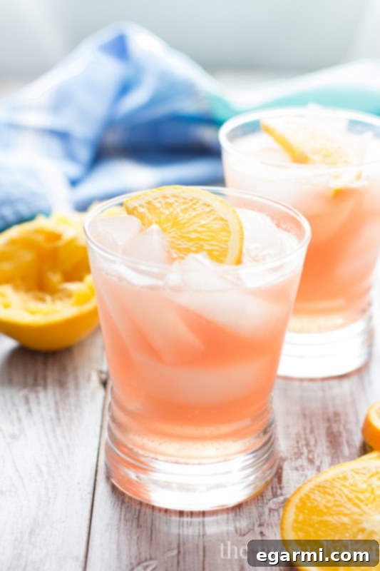 Cranberry Orange Crush Cocktail - Ideal festive drink for holiday celebrations.