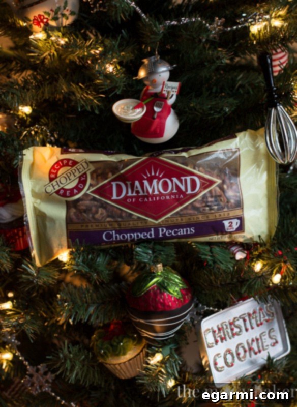 Close-up of Diamond Chopped Pecans, perfect for baking and snacking