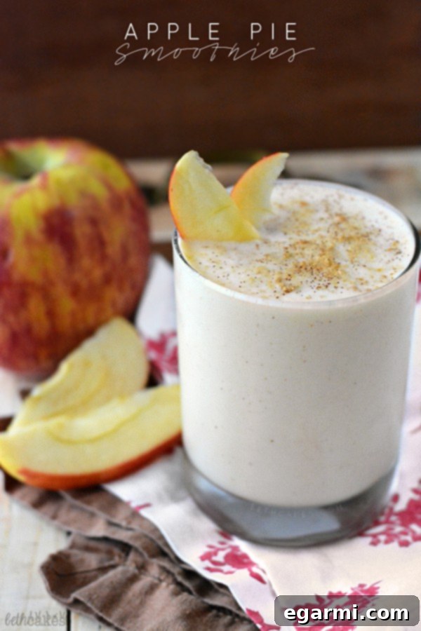 Comforting Apple Pie Smoothie