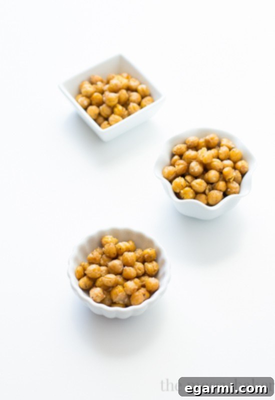 Ingredients for Roasted Chickpeas - Olive Oil and Salt
