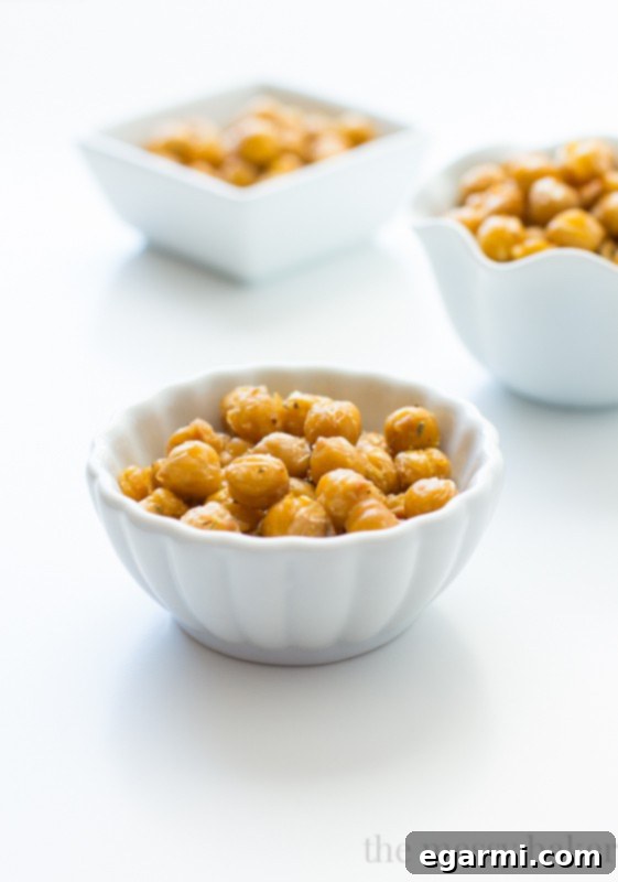 Step 7: Enjoy Crispy Roasted Chickpeas