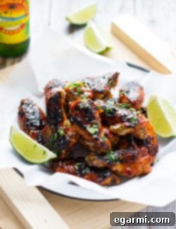 Recipe image for Sweet & Spicy Sriracha Glazed Wings