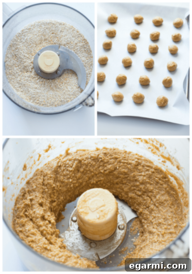 Array of healthy peanut butter buckeyes displayed on a textured surface, ready to be enjoyed