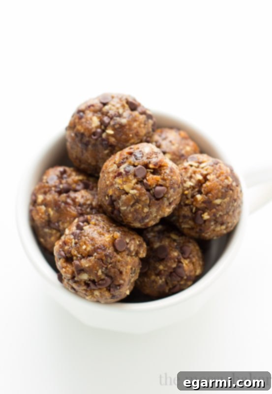 Energizing and Healthy Chocolate Chip Energy Balls Perfect for Busy Lifestyles