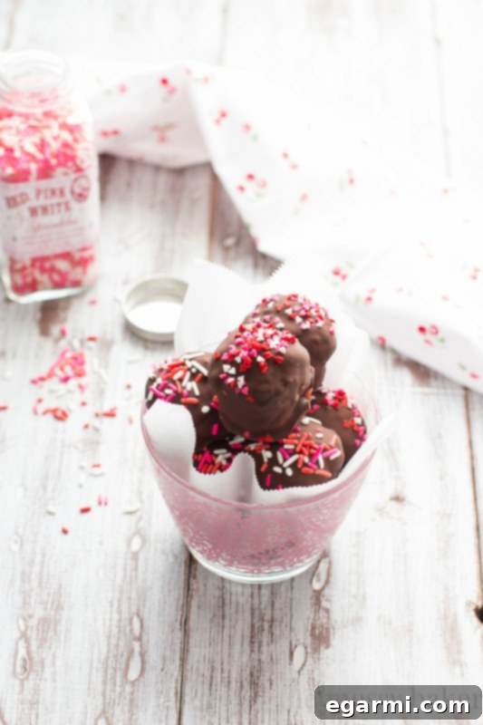 Handmade Chocolate Covered Cherry Brownie Truffles