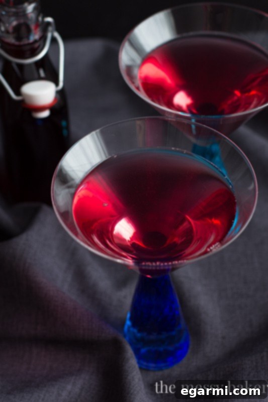 Making Mixed Berry Syrup for Cocktails