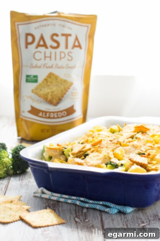 Comforting Chicken Broccoli Casserole with a Crunchy Topping