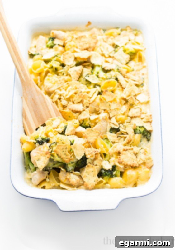 Pasta Chips - The Ultimate Casserole Topping