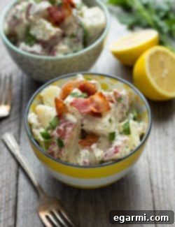 Loaded Ranch Potato Salad with Chicken & Bacon 7 img 8201 6