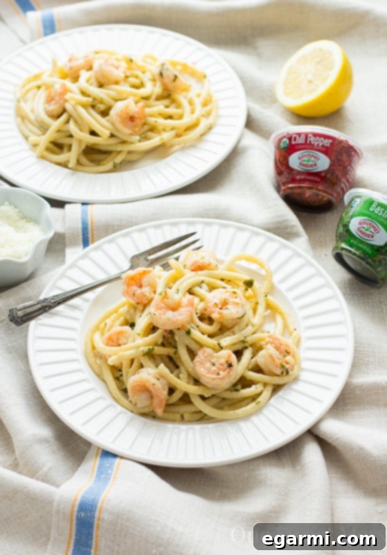 Creamy Lemon Butter Shrimp Linguine 2 Delicious 15-Minute Shrimp Linguine with Zesty Lemon Butter Cream Sauce for a Quick Summer Meal