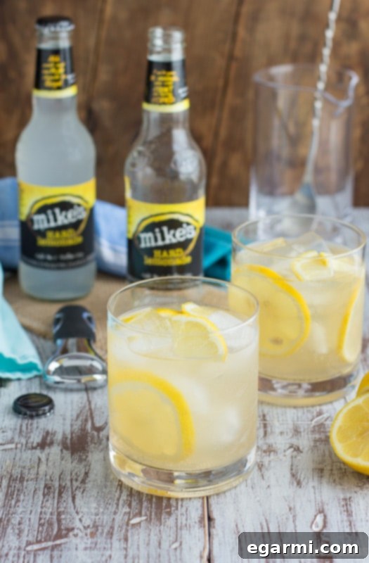 Ingredients for Vanilla Bourbon Lemonade