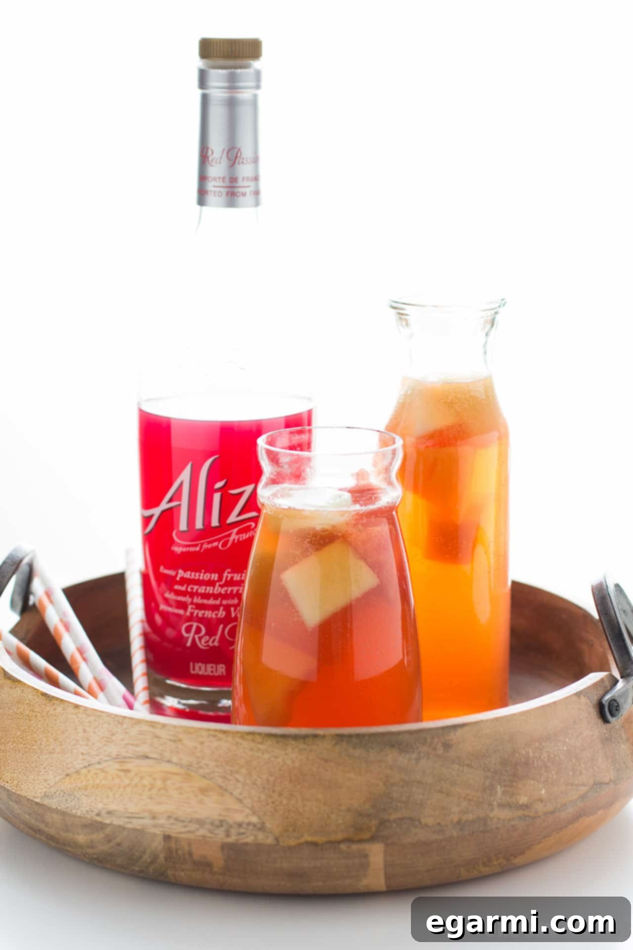 Close-up of refreshing Summer Melon Sangria