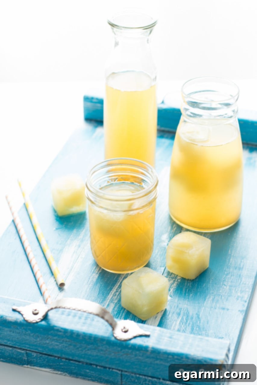 Pineapple Green Tea