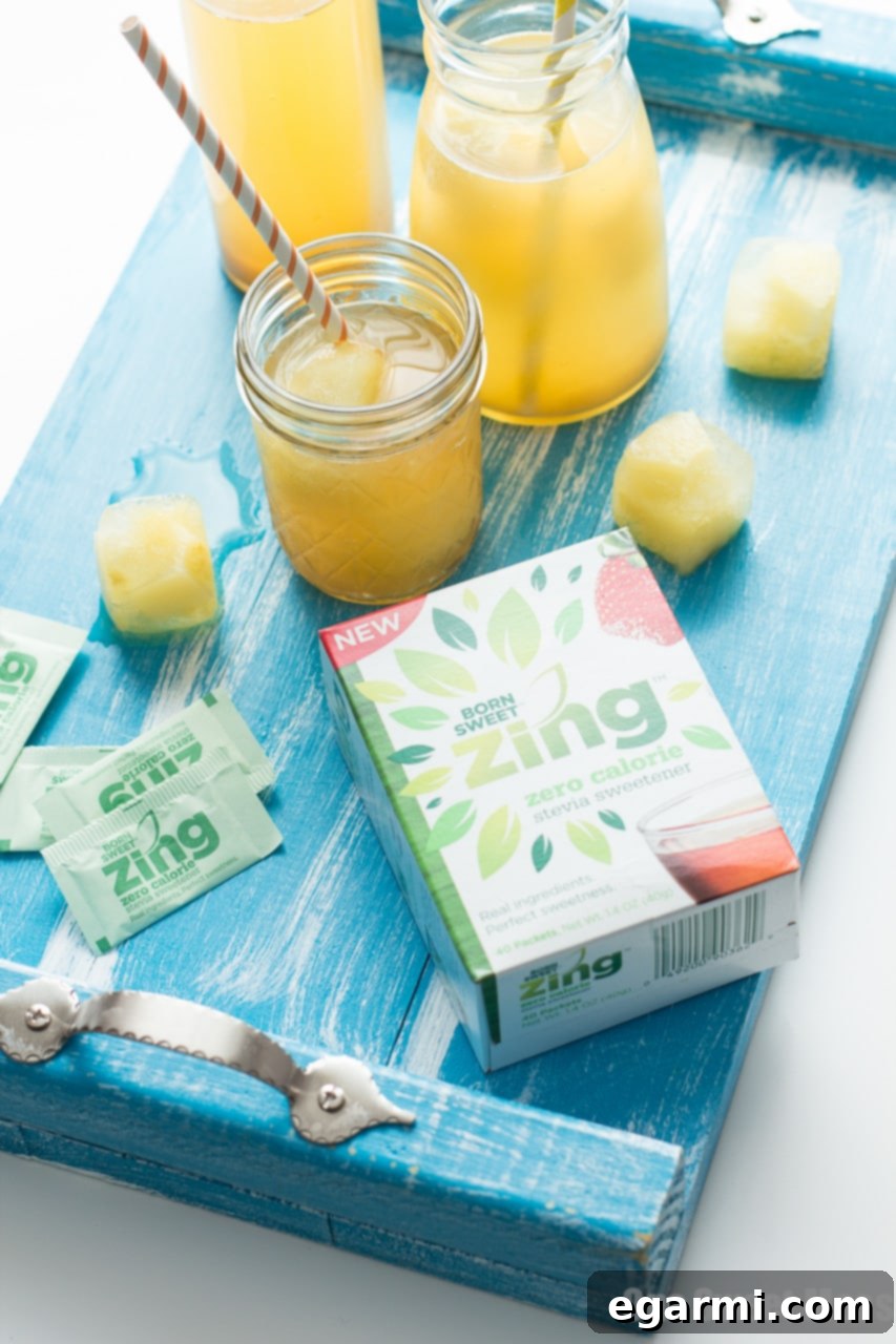 Pineapple Green Tea