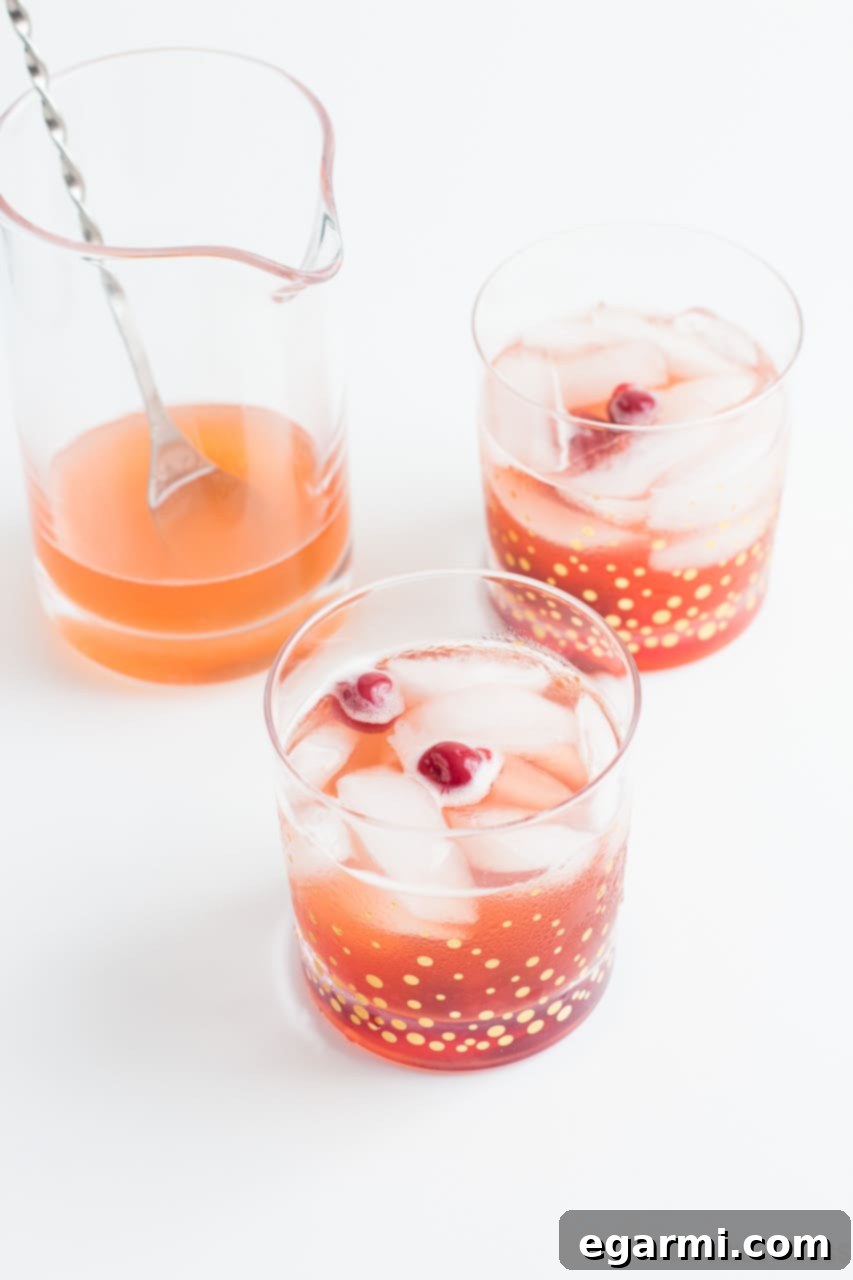 Shut Your Pie Hole (aka Cherry Pie) Cocktail