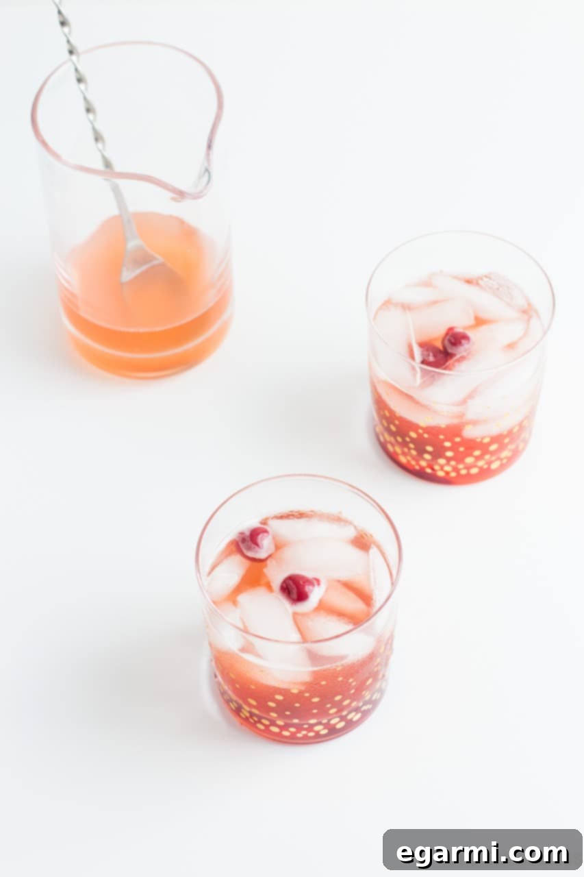 Shut Your Pie Hole (aka Cherry Pie) Cocktail