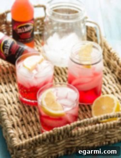 A perfectly garnished Cran-Apple Splash cocktail in a rocks glass, ready to be enjoyed.