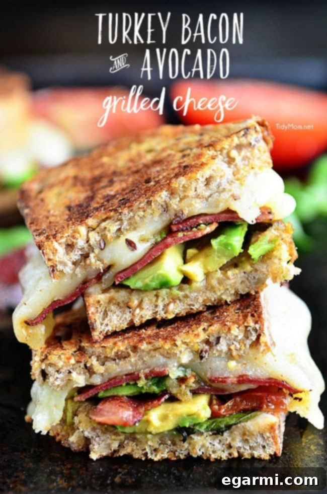 Ultimate Turkey Bacon Avocado Grilled Cheese for a Relaxing Friday Meal