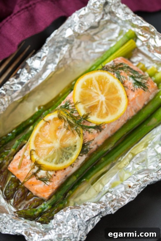 October 12 2015 Weekly Meal Plan 6 Salmon and Asparagus in Foil