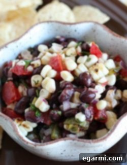 Recipe image for Black Bean & Fire Roasted Corn Salsa