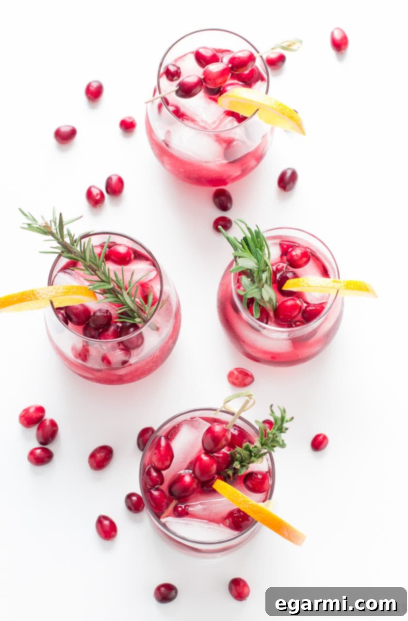 Cranberry-Orange Bourbon Smash