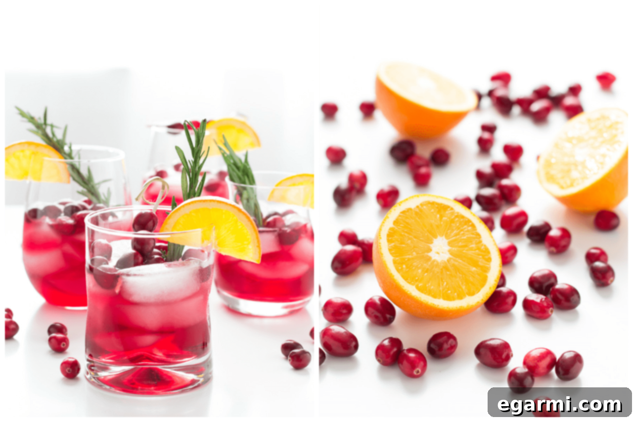 Cranberry-Orange Bourbon Smash