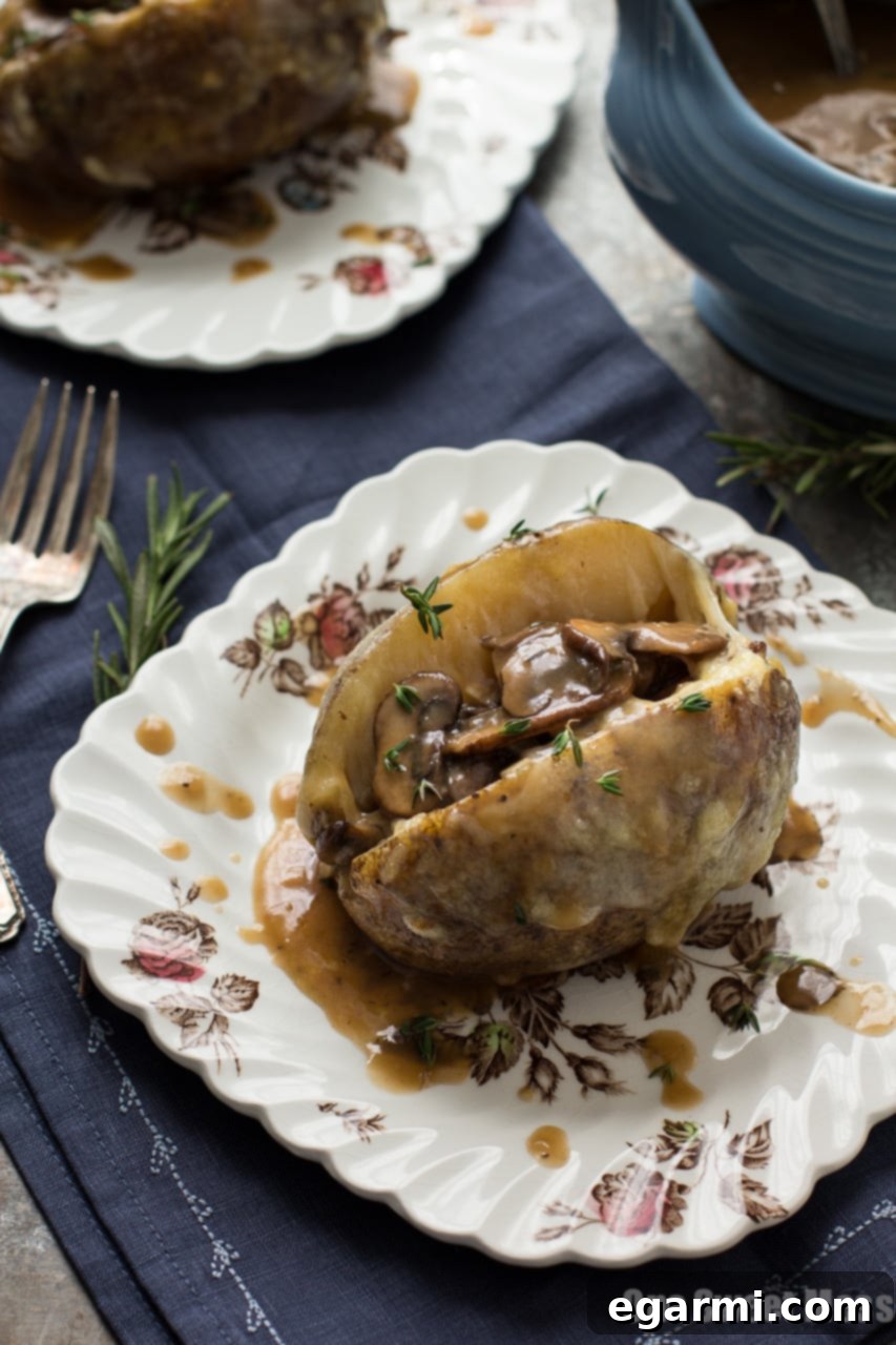 Preparing Idaho Russet Potatoes for Baking