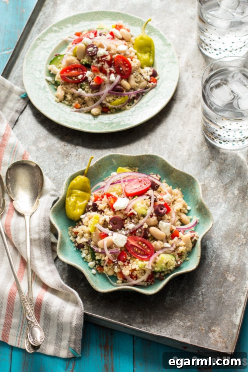 Making Greek Quinoa Salad: A Healthy and Easy Meal Idea Amidst Life's Busyness