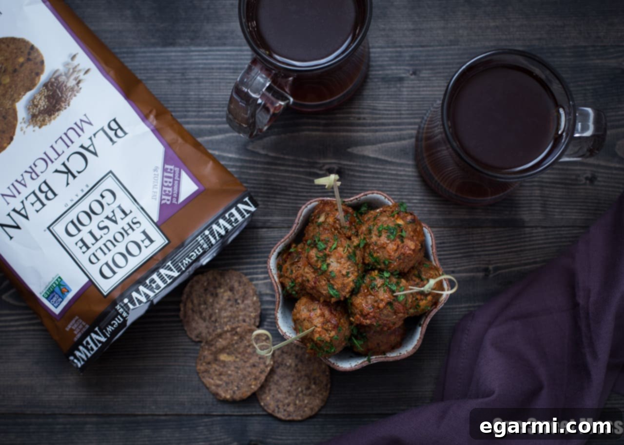 Chipotle Glazed Chorizo Meatballs 3 Spicy Chorizo Meatballs with Chipotle Barbecue Glaze